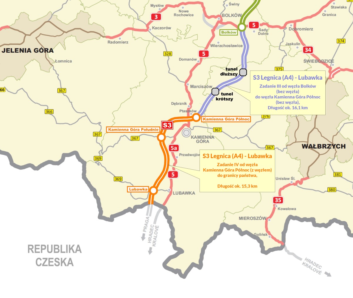 Zaproszenie na wycieczkę techniczną Zwiedzanie tunelów TS-26 i TS 32 wznoszonych na budowanej drodze S3 